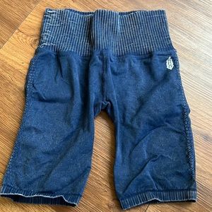 Free people Movement biker shorts in size M/L